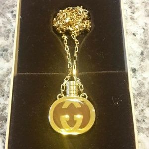 Gucci perfume necklace collectible